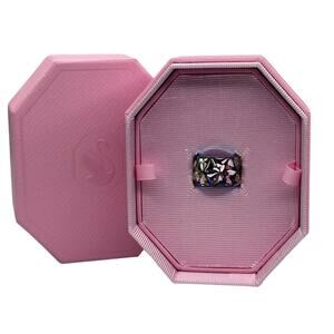 Swarovski Curiosa cocktail ring Triangle cut, Multicolored Size EUR 55 / USA 7